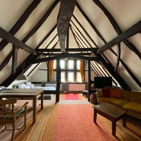 Historische Ferienwohnung Mit Kamin In Lich Eksteriør bilde