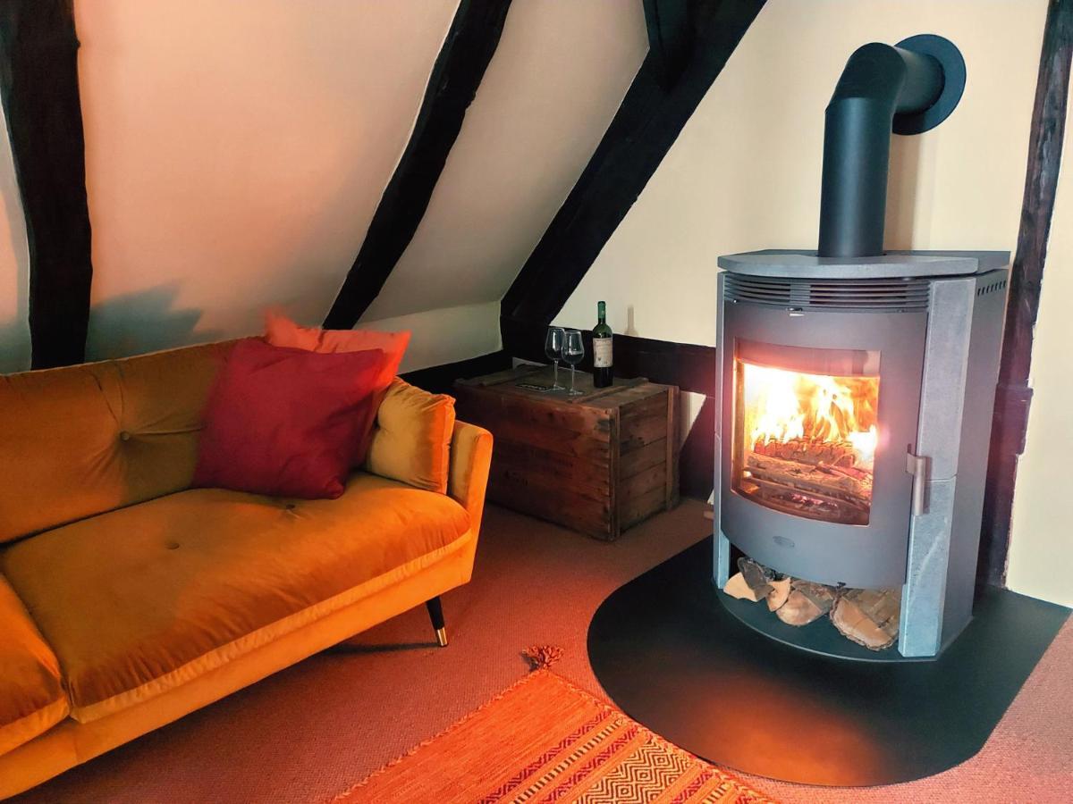 Historische Ferienwohnung Mit Kamin In Lich Eksteriør bilde