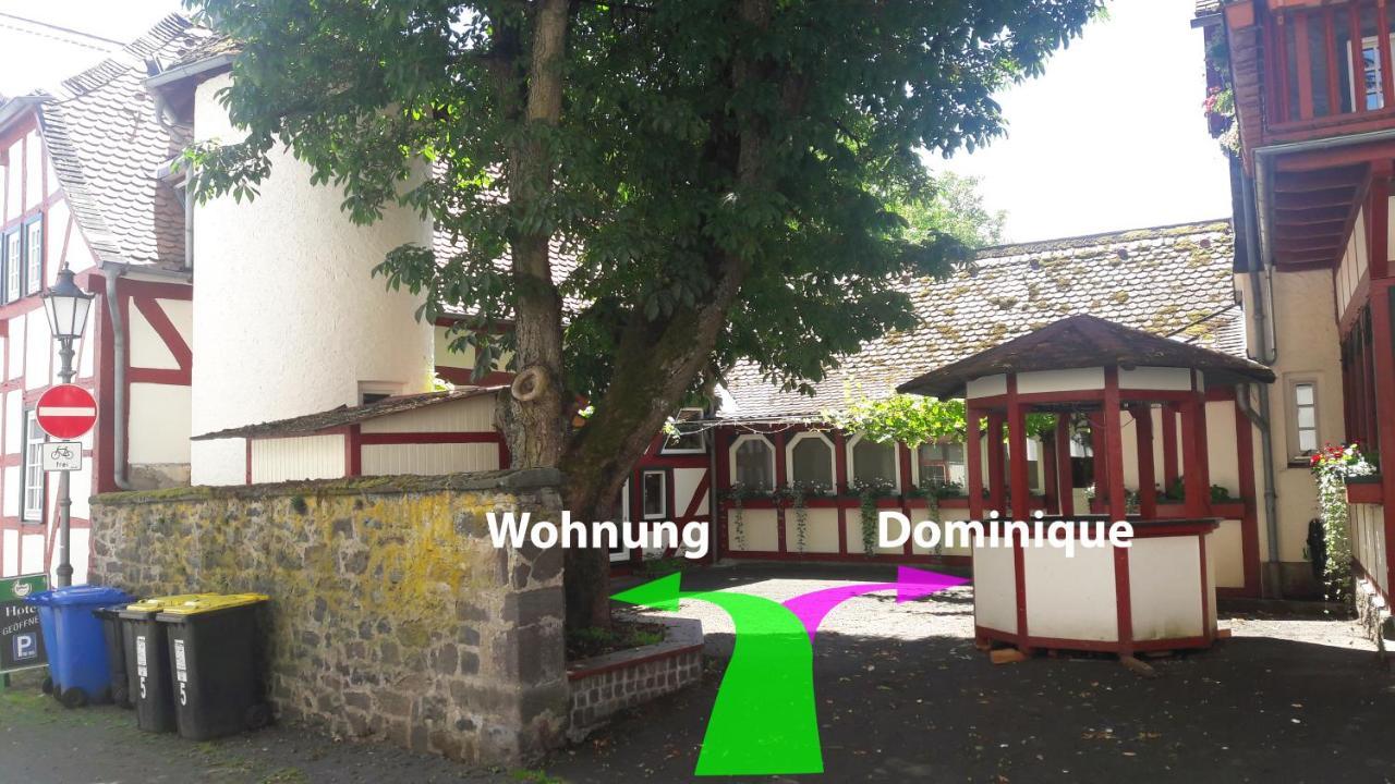 Historische Ferienwohnung Mit Kamin In Lich Eksteriør bilde