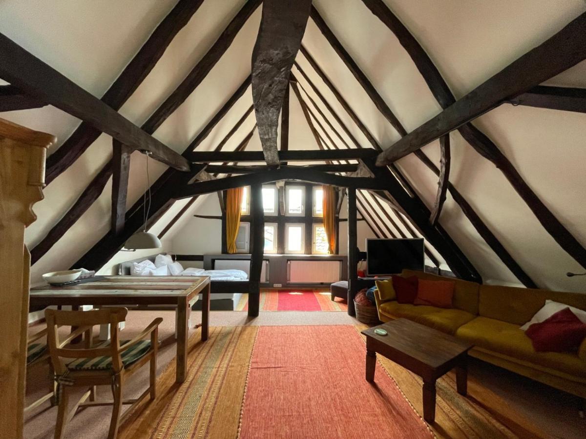 Historische Ferienwohnung Mit Kamin In Lich Eksteriør bilde
